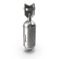 Cartoon Silver Bomb PNG & PSD Images