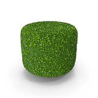 Stylized Cylinder Bush PNG & PSD Images