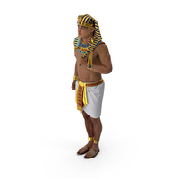 Egypt Pharaoh Standing PNG & PSD Images