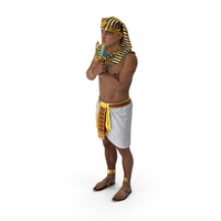 Egypt Pharaoh With Crook And Flail PNG & PSD Images