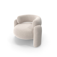 Royal Stranger Embrace Modern Armchair Beige PNG & PSD Images
