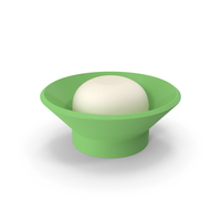 Circular Green Soap Dish PNG & PSD Images