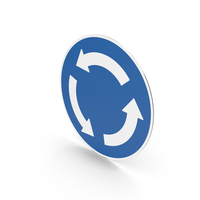 Portuguese Sign Roundabout PNG & PSD Images