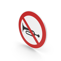 Portuguese Sign No Hooting PNG & PSD Images