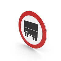 Portuguese No Dangerous Goods Sign PNG & PSD Images