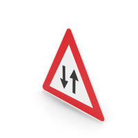 Italian Sign Two Way Traffic PNG & PSD Images