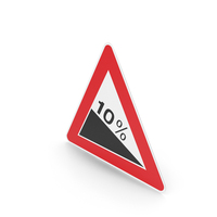 Italian Sign Steep Hill Downwards PNG & PSD Images