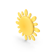 Sun Symbol Yellow PNG & PSD Images