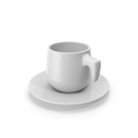 White Porcelain Cup PNG & PSD Images