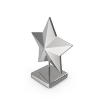 Silver Decorative Star PNG & PSD Images