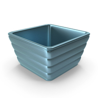 Blue Square Bowl PNG & PSD Images