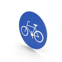 Swedish Sign Track For Cycles And Mopeds PNG & PSD Images