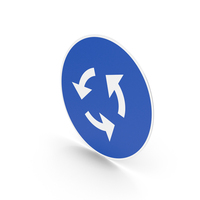Swedish Sign Roundabout PNG & PSD Images