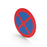 Swedish Sign No Stopping Or Standing PNG & PSD Images
