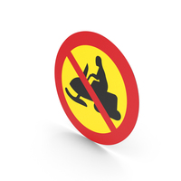 Swedish Sign No Snowmobiles PNG & PSD Images