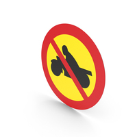 Swedish Sign No Motorcycles PNG & PSD Images