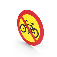 Swedish Sign No Bike PNG & PSD Images
