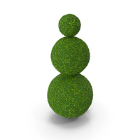 Stylized Sphere Bush PNG & PSD Images