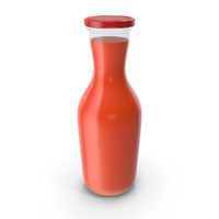 Tomato Juice Bottle PNG & PSD Images