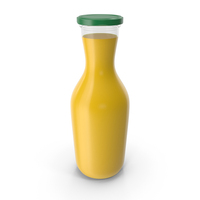 Orange Juice Bottle PNG & PSD Images