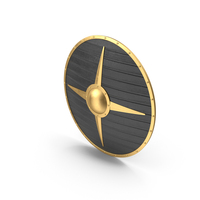 Gold Viking Shield PNG & PSD Images