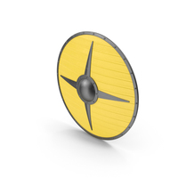 Yellow Viking Shield PNG & PSD Images