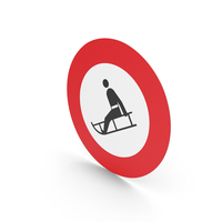 Swiss Prohibition Of Sledging Sign PNG & PSD Images
