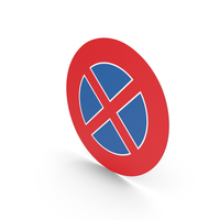 Swiss Sign No Stopping PNG & PSD Images