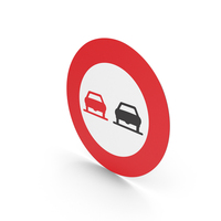 Swiss Sign No Overtaking PNG & PSD Images