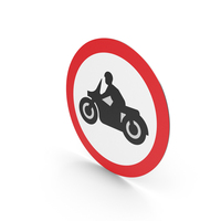 UK Sign Solo Motorcycles Prohibited PNG & PSD Images