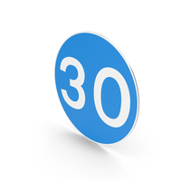 UK Sign Minimum Speed Limit PNG & PSD Images