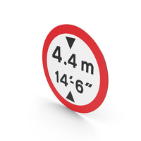 UK Sign Height Limit PNG & PSD Images