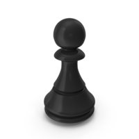 Black Chess Piece Pawn PNG & PSD Images