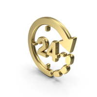 Deliver In 24 Hours Symbol PNG & PSD Images