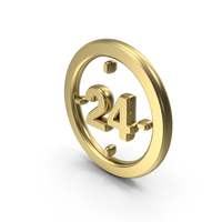 24 Hours Symbol PNG & PSD Images