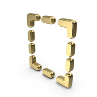 Dotted Square Symbol PNG & PSD Images
