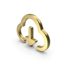 Download From Cloud Symbol PNG & PSD Images