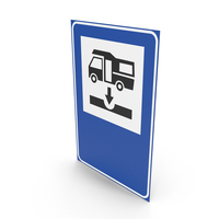 Italian Sign Sewage Discharge PNG & PSD Images