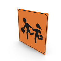 Italian School Bus Stop Sign PNG & PSD Images