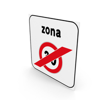 Italian Sign End Of A 30 km/h Zone PNG & PSD Images