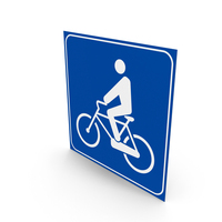 Italian Sign Bicycle Crossing PNG & PSD Images