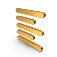 Align Left Bars PNG & PSD Images