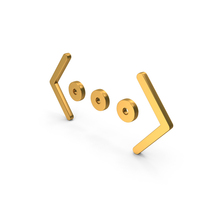 HTML Brackets Code Outline Symbol PNG & PSD Images