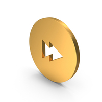 Round Fast Forward Symbol PNG & PSD Images