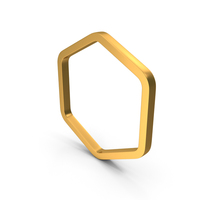 Pentagon Frame Web Icon PNG & PSD Images