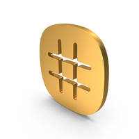 Square Hash Symbol PNG & PSD Images