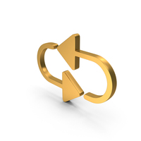 Refresh Double Arrow Symbol PNG & PSD Images