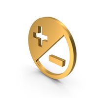 Plus Minus Brightness App Web Icon PNG & PSD Images