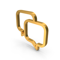 Messenger Chat Bubble Symbol PNG & PSD Images