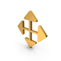 Four Way Directional Expand App Web Arrow PNG & PSD Images